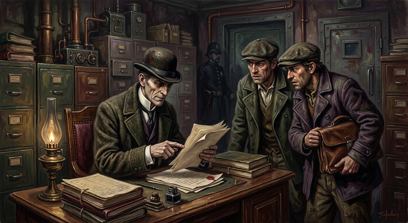 Shadow Counsel — Shadow Counsel, rendered as oil-painting.