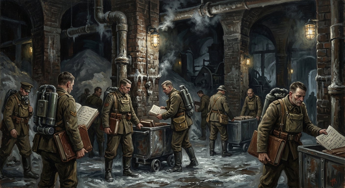 Salters' Compact, Lübeck — Salters' Compact, Lübeck, rendered as oil-painting.