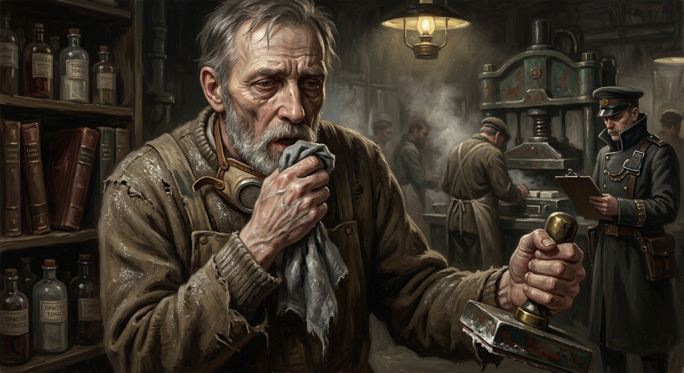 Bone-Lung — Bone-Lung, rendered as oil-painting.