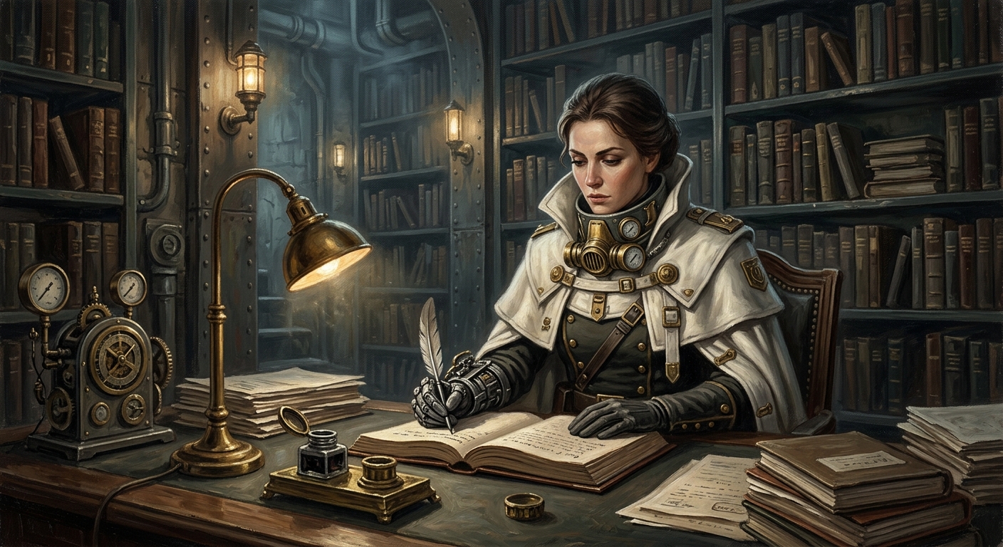 Inquisitor Breel — Inquisitor Breel, rendered as oil-painting.