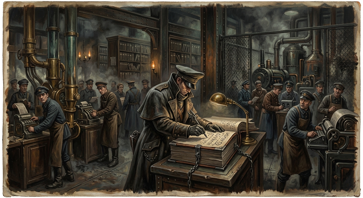 Incident of A.S. 187 — Incident of A.S. 187, rendered as oil-painting.