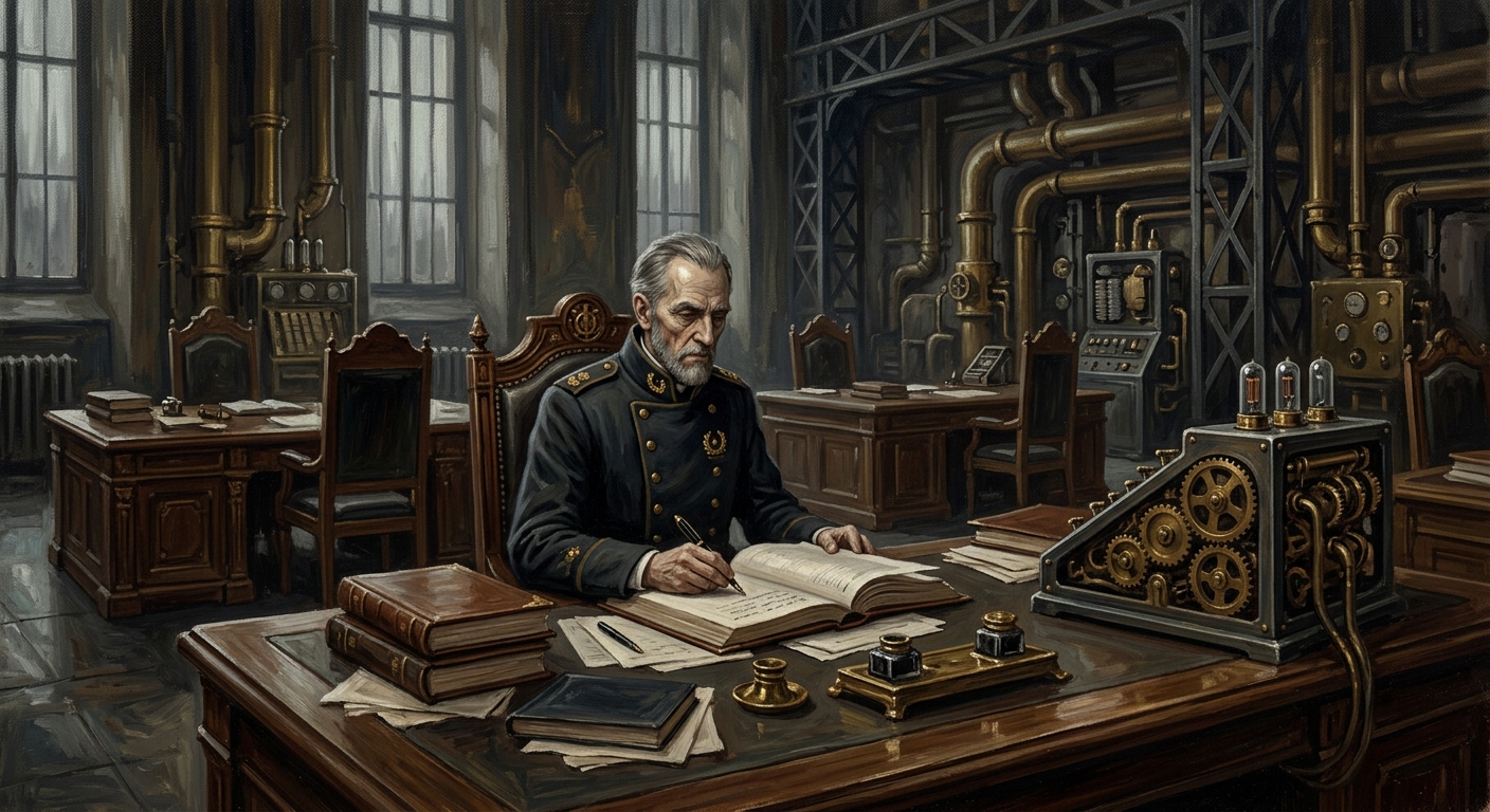 Hierarch of Vigilance — Hierarch of Vigilance, rendered as oil-painting.