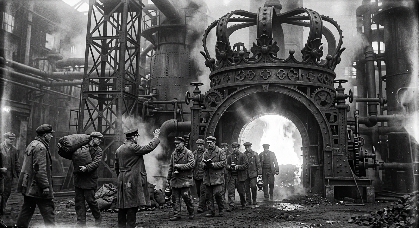 The Chrismole Furnaces of Brast — On the Chrismole Crown, rendered as photograph.