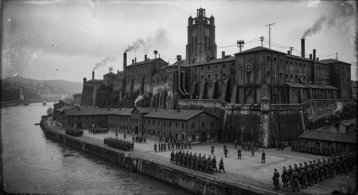 Citadel of Lyon — On the Old Stone and the New Purpose, rendered as photograph.