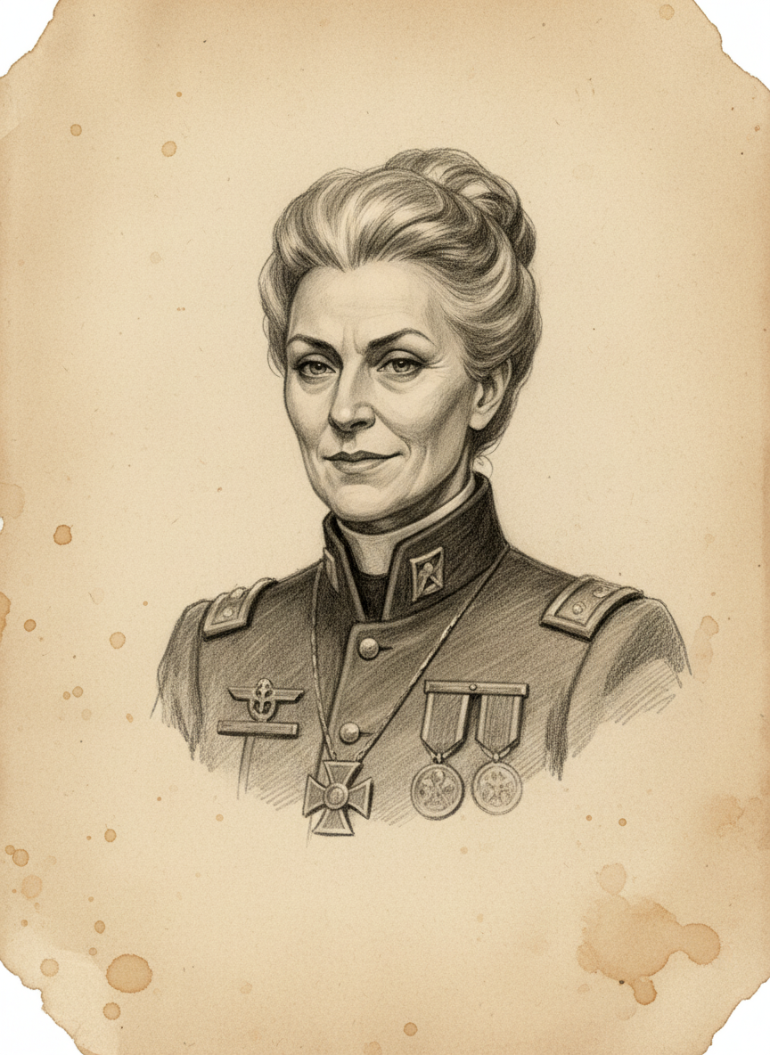 Black and white pencil dossier portrait of Archbishop Salome Veyrault, shown head and shoulders on vellum.