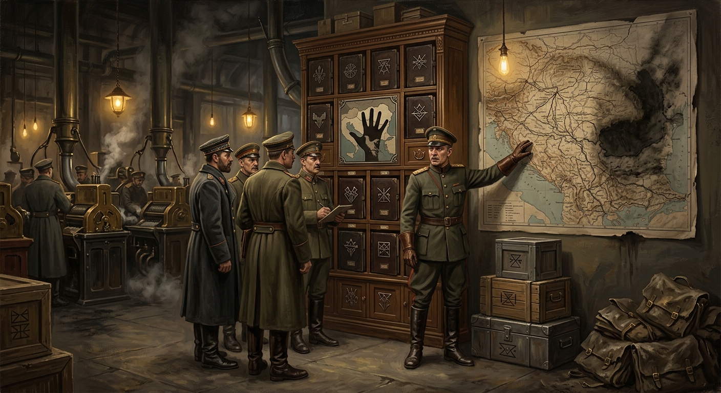 Eastern Silence — Eastern Silence, rendered as oil-painting.
