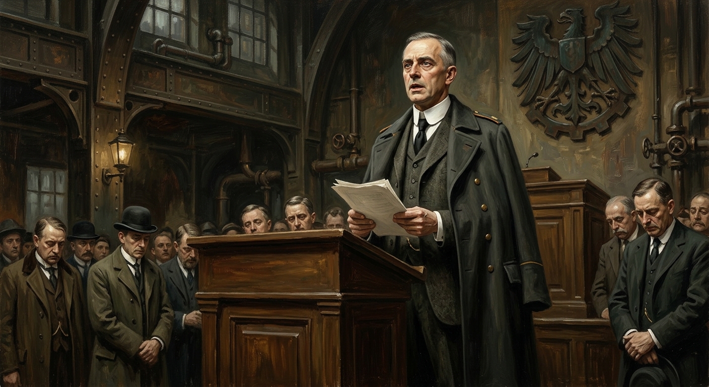 Dr. Albrecht Klemm — Dr. Albrecht Klemm, rendered as oil-painting.