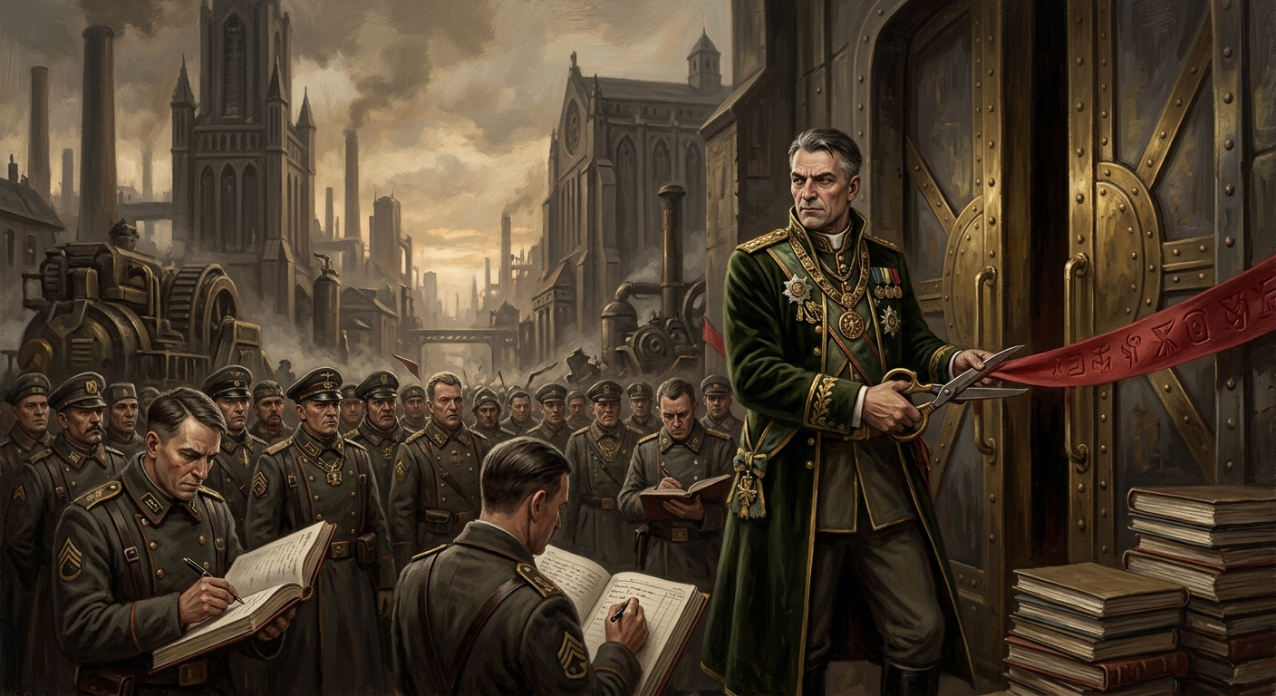Governor-Praelate Alaricus — Governor-Praelate Alaricus, rendered as oil-painting.