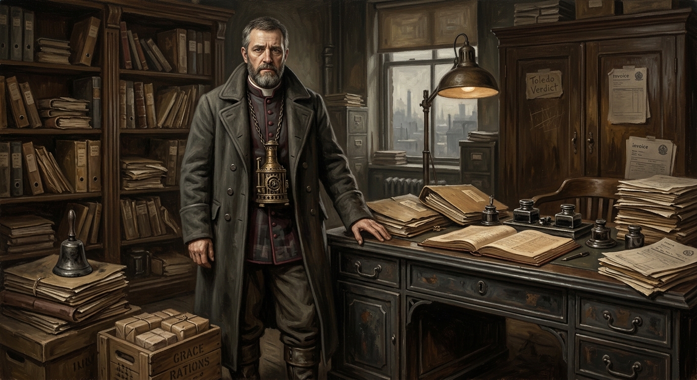 Saint Isidore — Saint Isidore, rendered as oil-painting.
