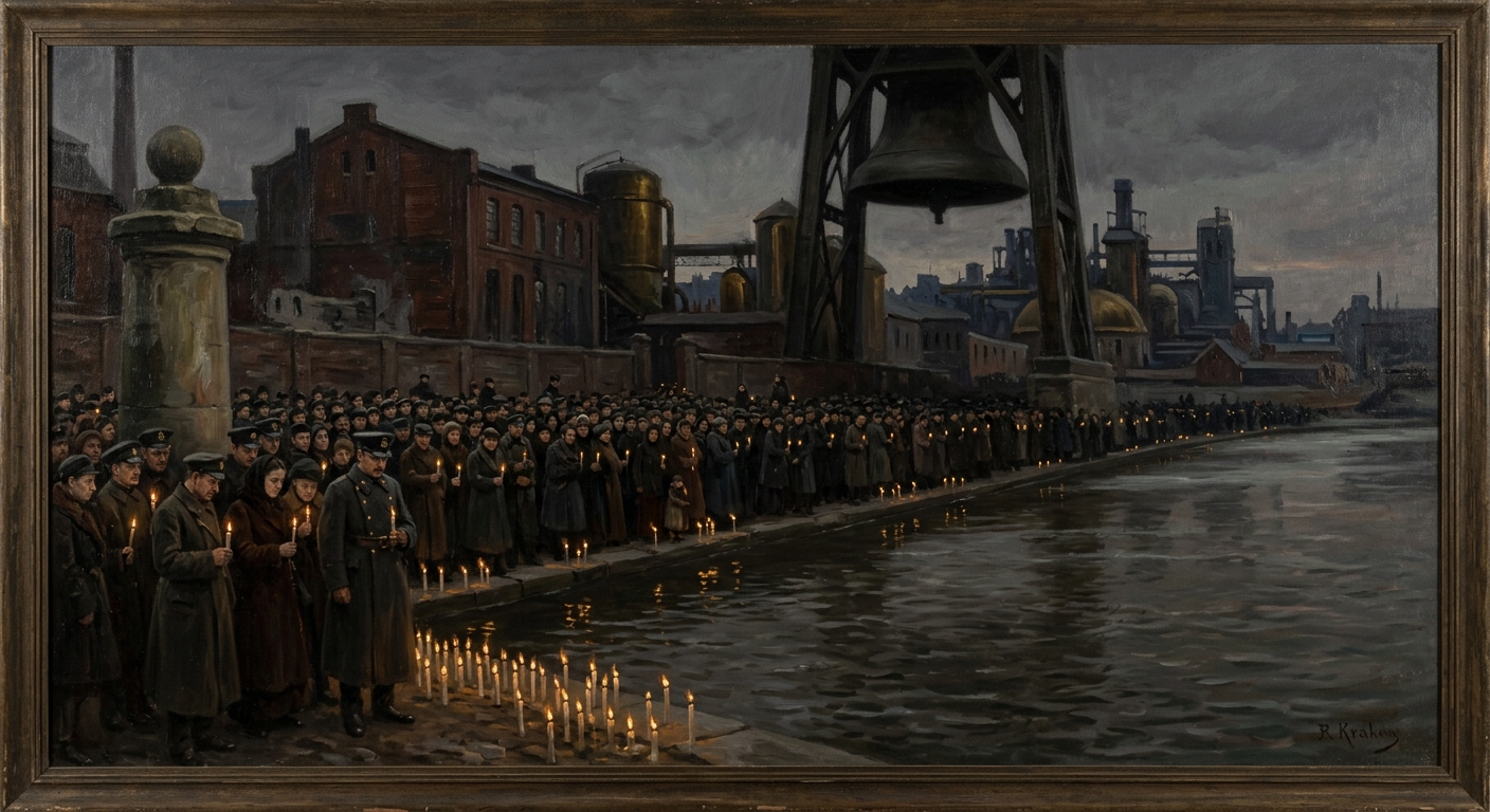 Vigil of the Drowned Priests — Vigil of the Drowned Priests, rendered as oil-painting.