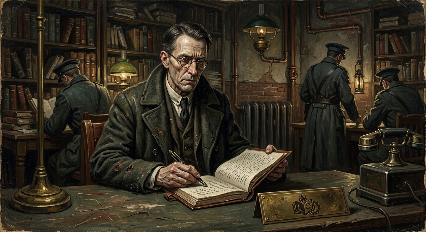 Dr. Marrow Vask — Dr. Marrow Vask, rendered as oil-painting.