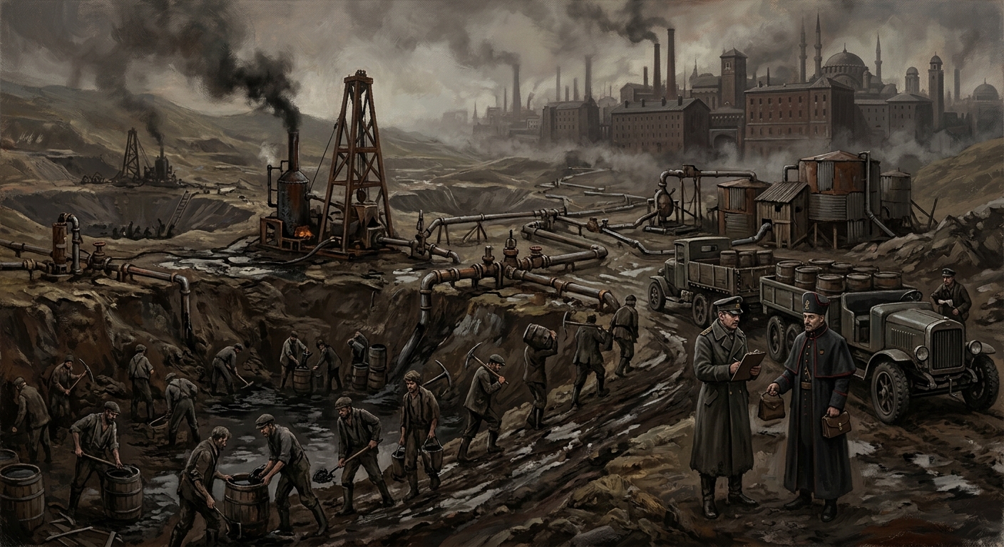 The Anatolian Pitlands — The Anatolian Pitlands, rendered as oil-painting.