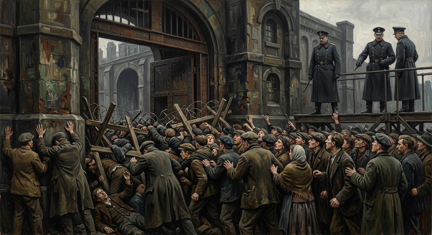 Three-Day Crush — Three-Day Crush, rendered as oil-painting.