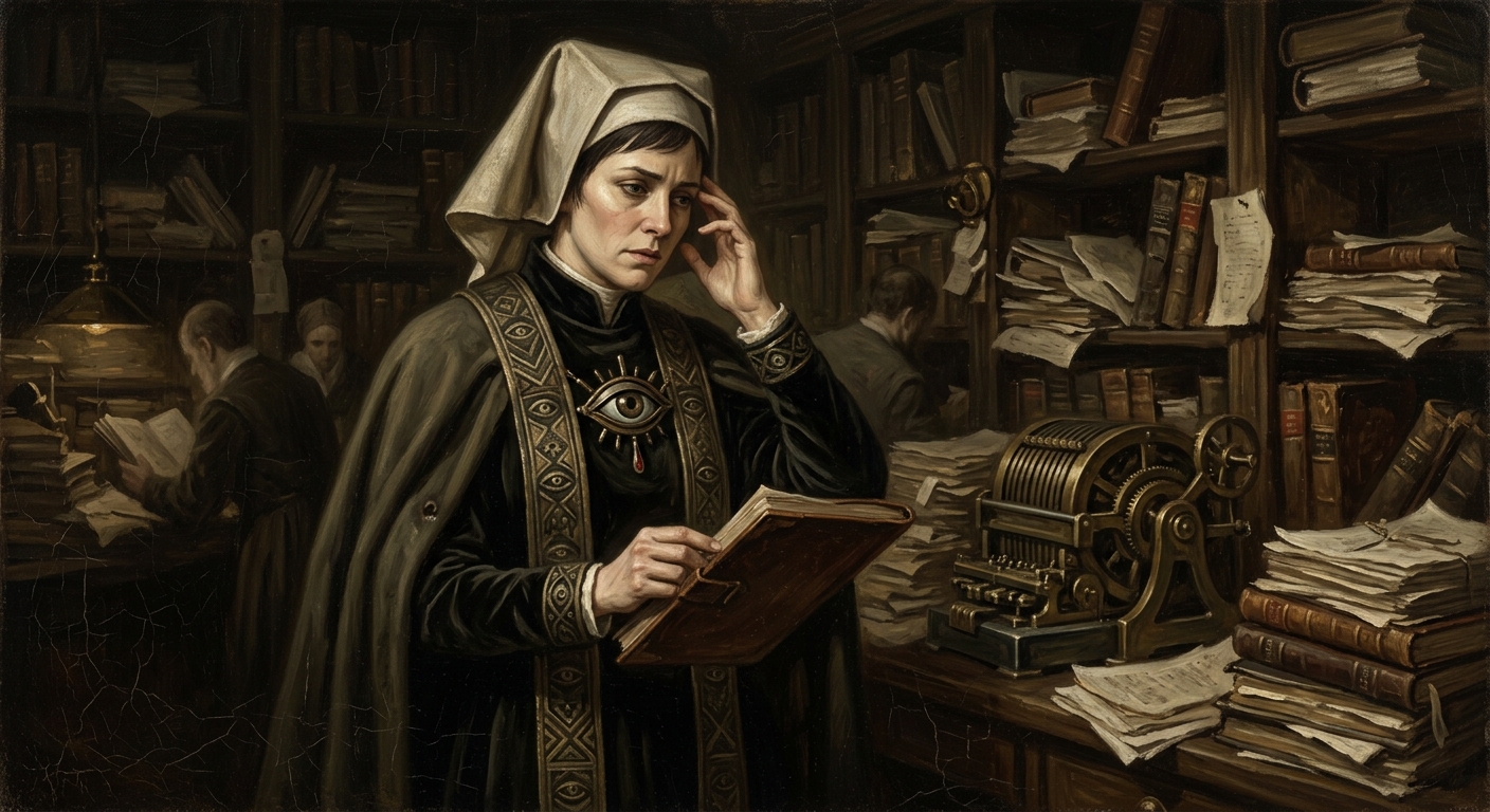 Blessed Marrow-Eye Lestine — Blessed Marrow-Eye Lestine, rendered as oil-painting.