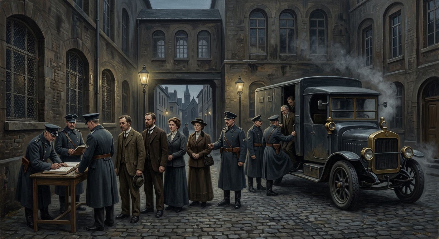 Quiet Purges of A.S. 112 — Quiet Purges of A.S. 112, rendered as oil-painting.