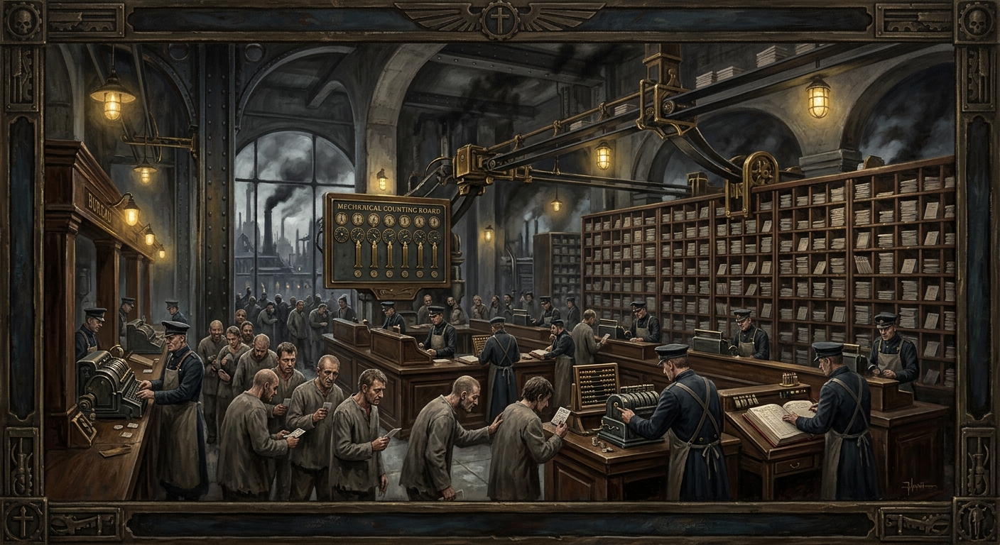 Confession Reform of A.S. 104 — Confession Reform of A.S. 104, rendered as oil-painting.