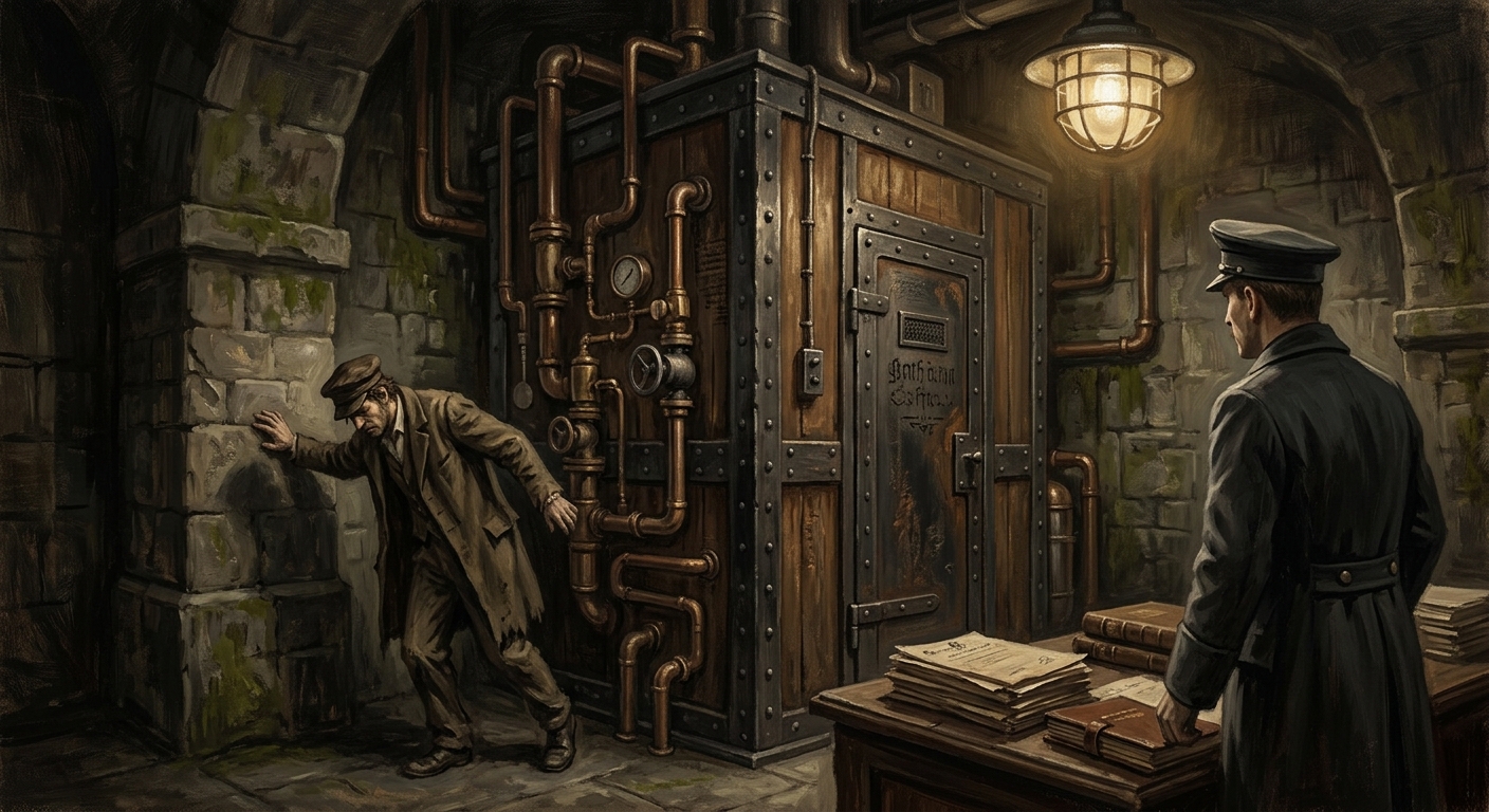 Silent Confessional of Vienna — Silent Confessional of Vienna, rendered as oil-painting.