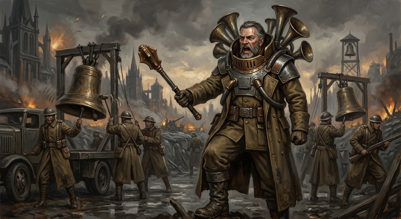 Canon Veyl “Iron Throat” — Canon Veyl “Iron Throat”, rendered as oil-painting.