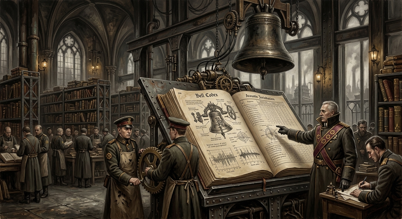 Bell Codex — Bell Codex, rendered as oil-painting.