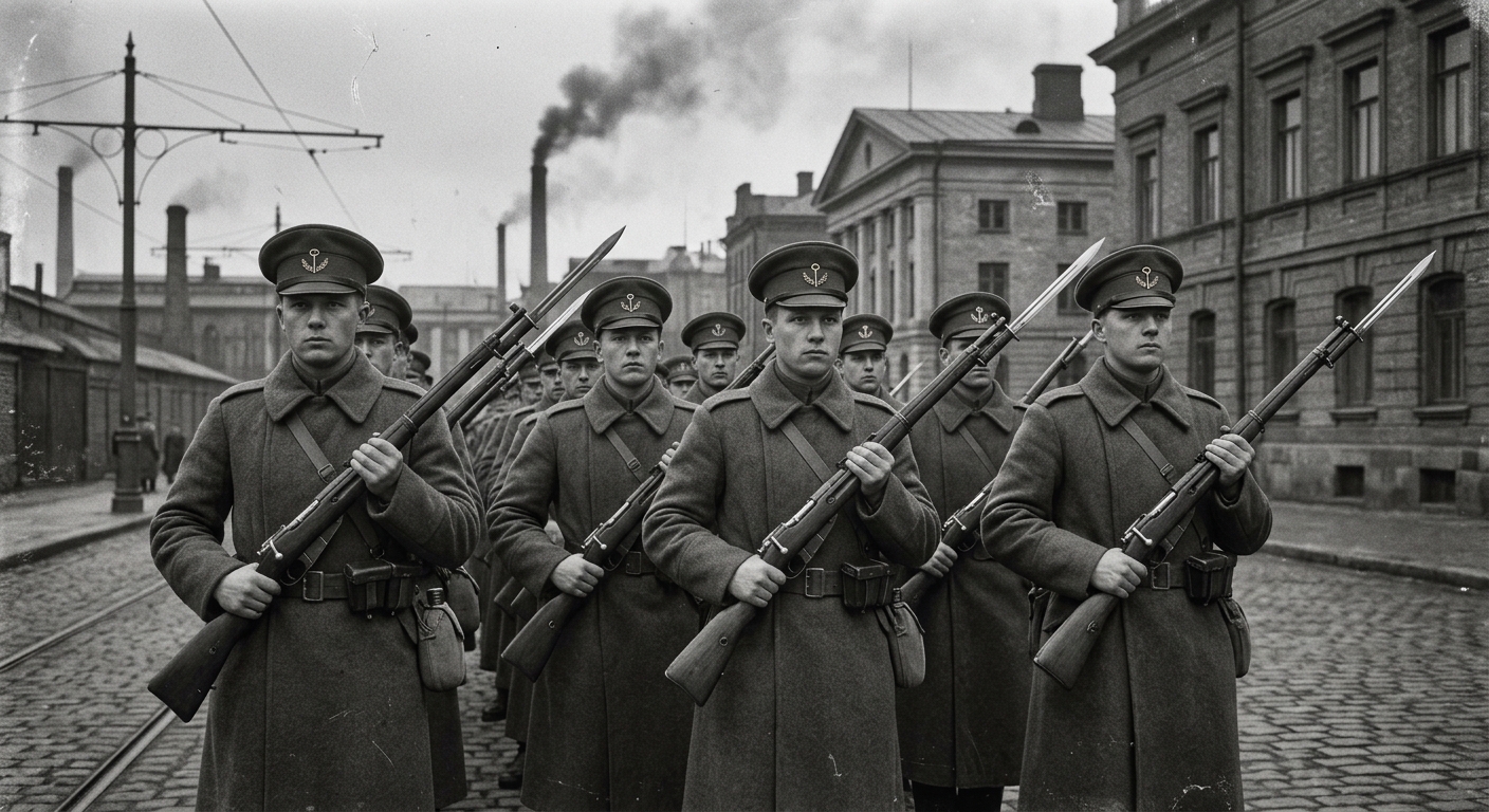 The Covenant Military — On Origins in the Ruin of Amateur Violence, rendered as photograph.