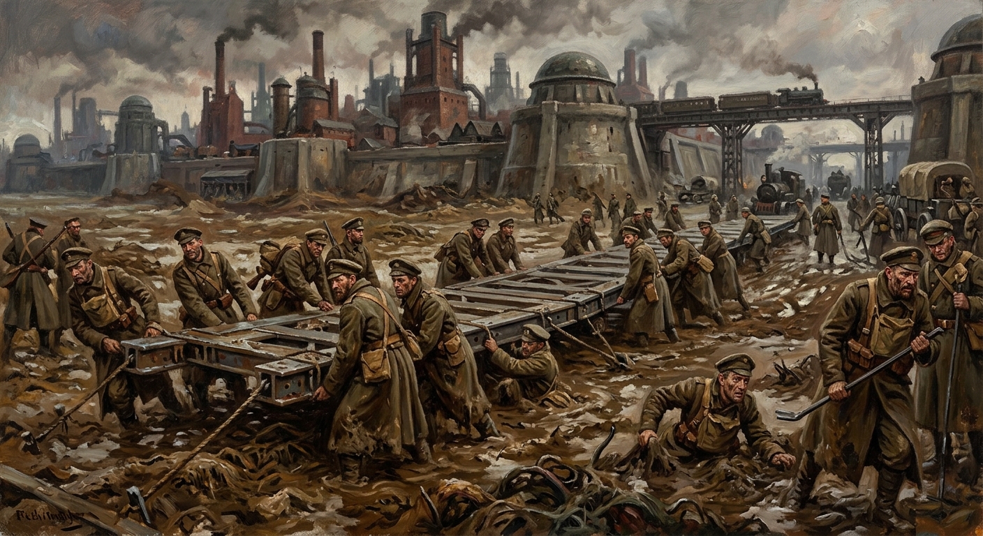Knife Mile — Knife Mile, rendered as oil-painting.