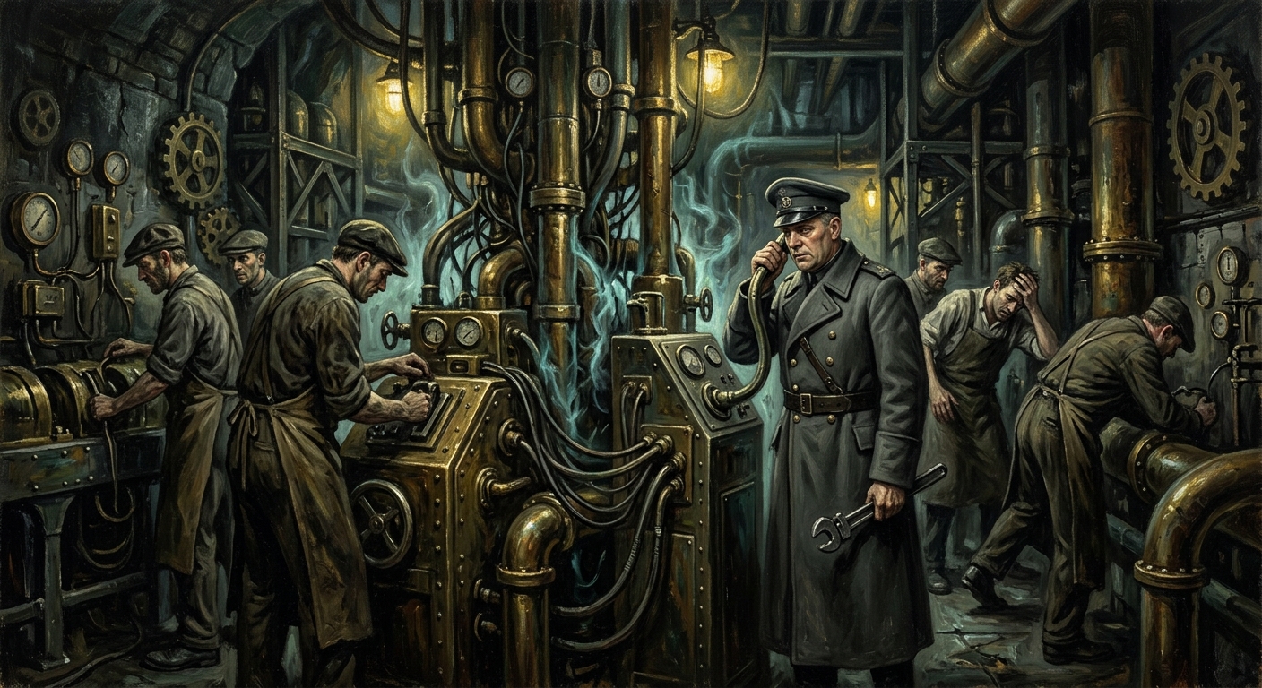 Unhymn Infiltration of A.S. 163 — Unhymn Infiltration of A.S. 163, rendered as oil-painting.