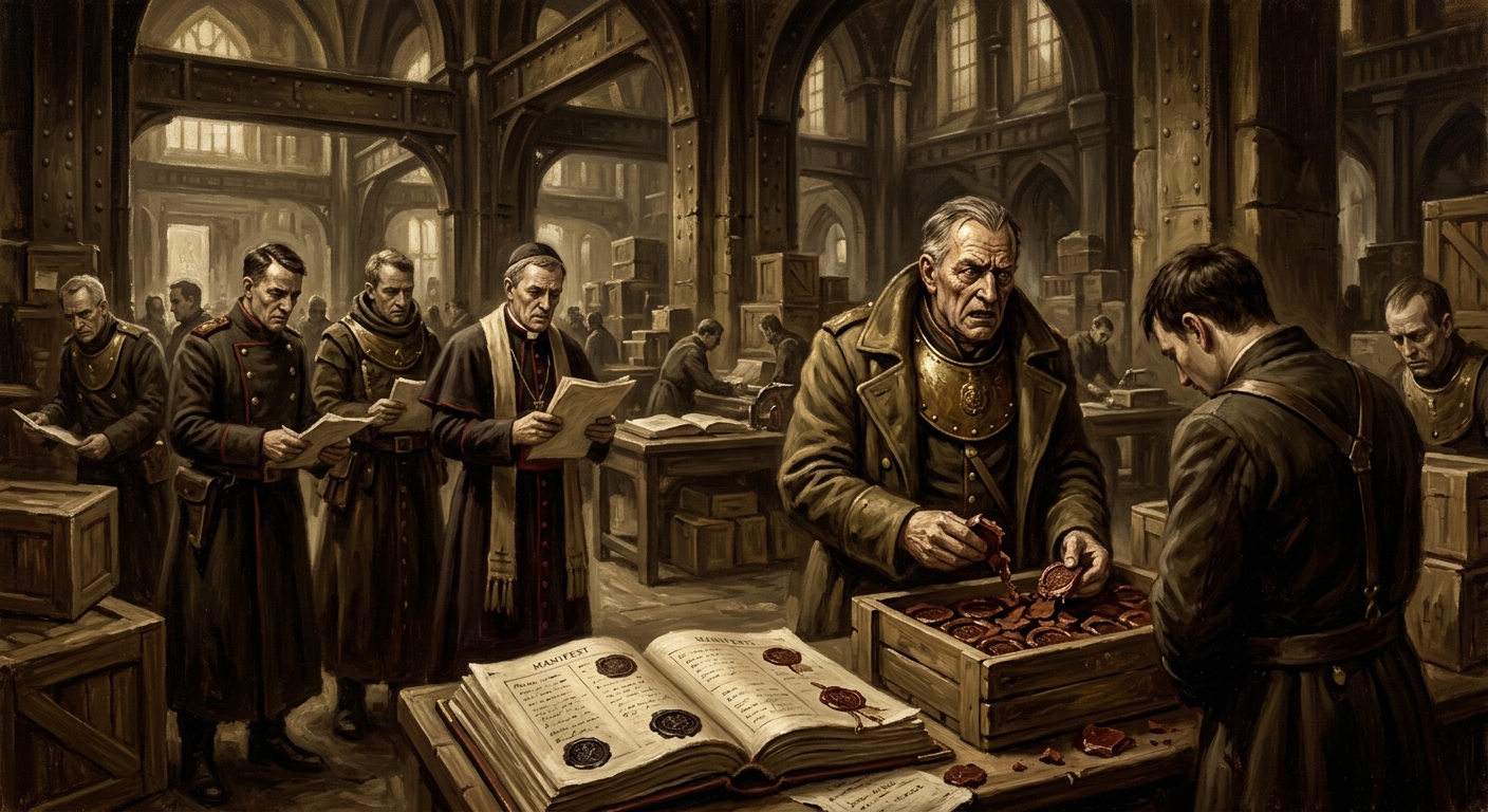 Counterfeit Wax Plague — Counterfeit Wax Plague, rendered as oil-painting.