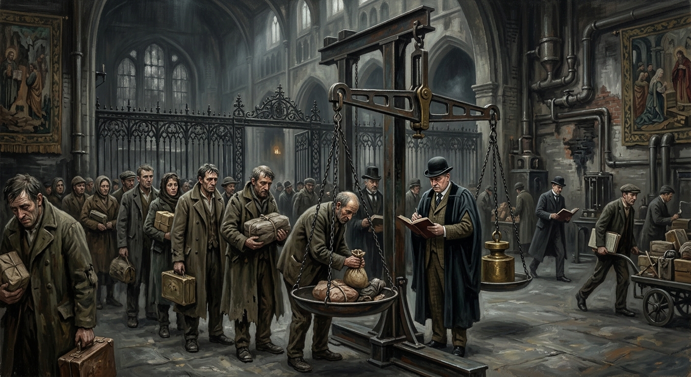 Tariff Chapel — Tariff Chapel, rendered as oil-painting.