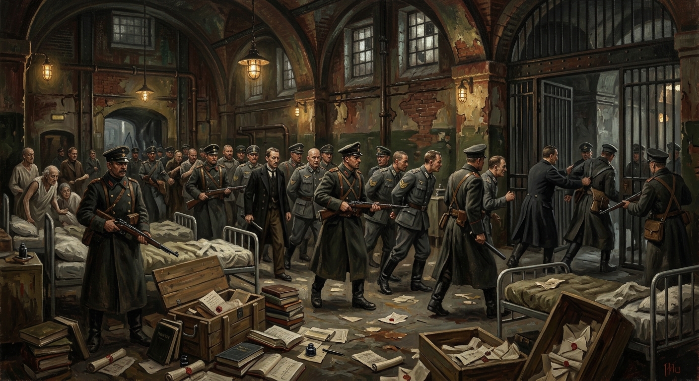 Mercy Ward Purge of A.S. 134 — Mercy Ward Purge of A.S. 134, rendered as oil-painting.