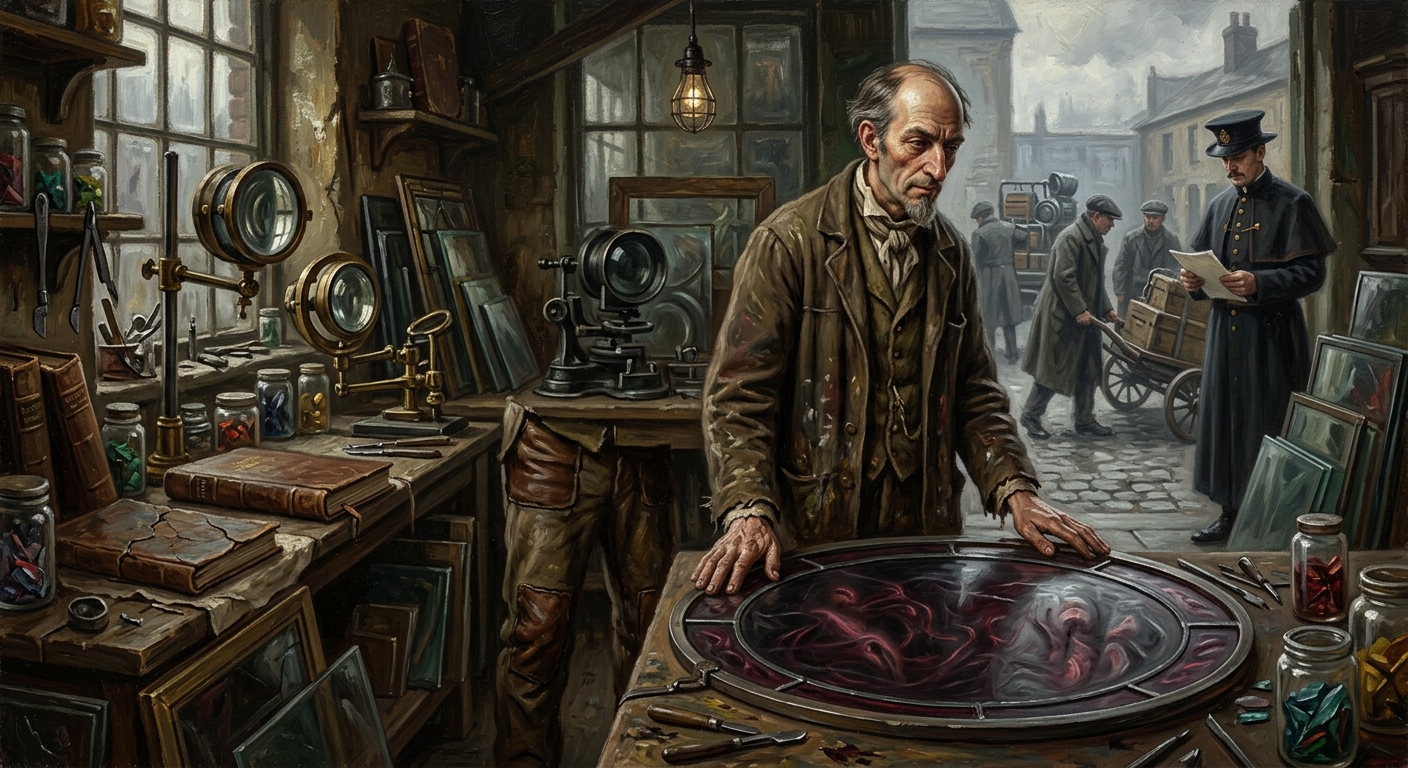 Glassman Dimo — Glassman Dimo, rendered as oil-painting.