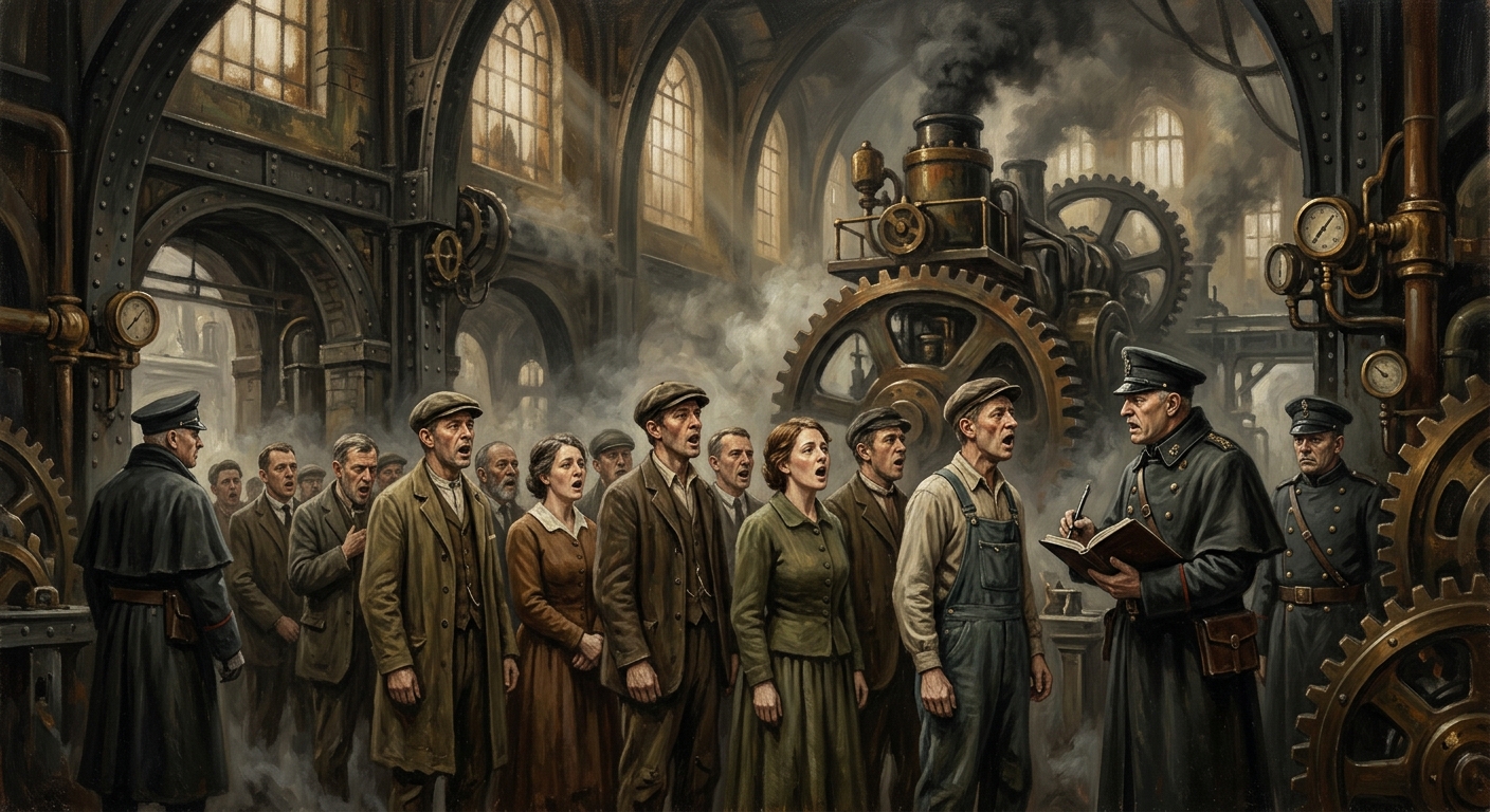 The Eternal Creed — The Eternal Creed, rendered as oil-painting.