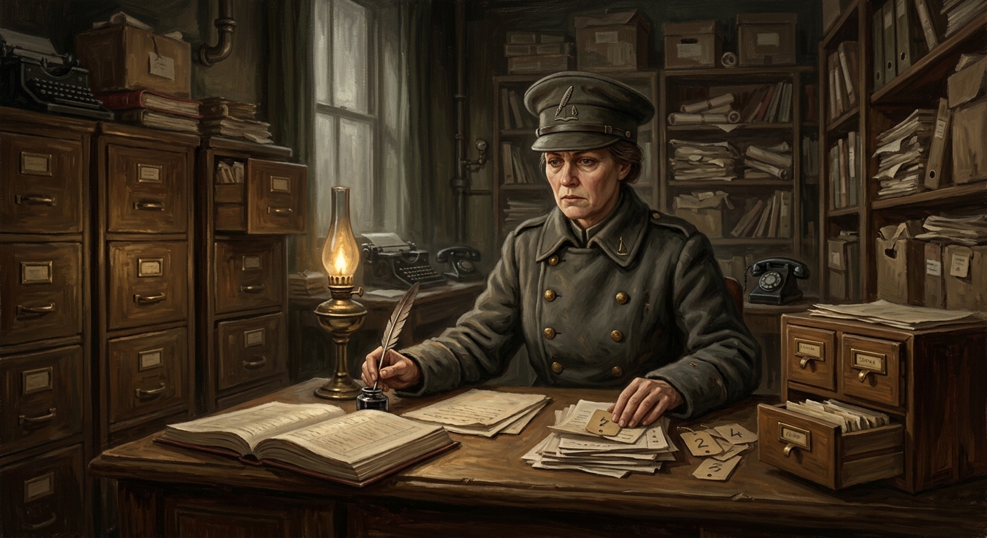 Mercy Vicars — Mercy Vicars, rendered as oil-painting.