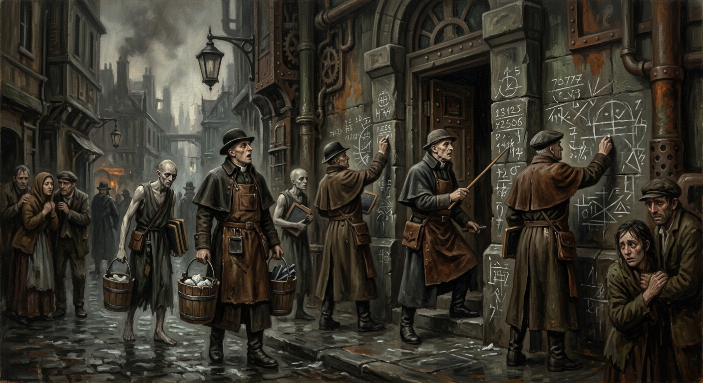 Marking Vicars — Marking Vicars, rendered as oil-painting.