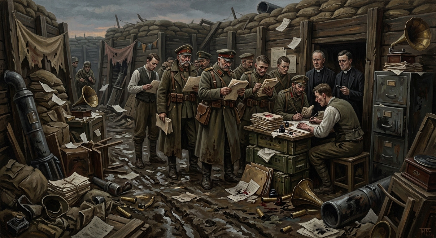Carnival of Ink — Carnival of Ink, rendered as oil-painting.