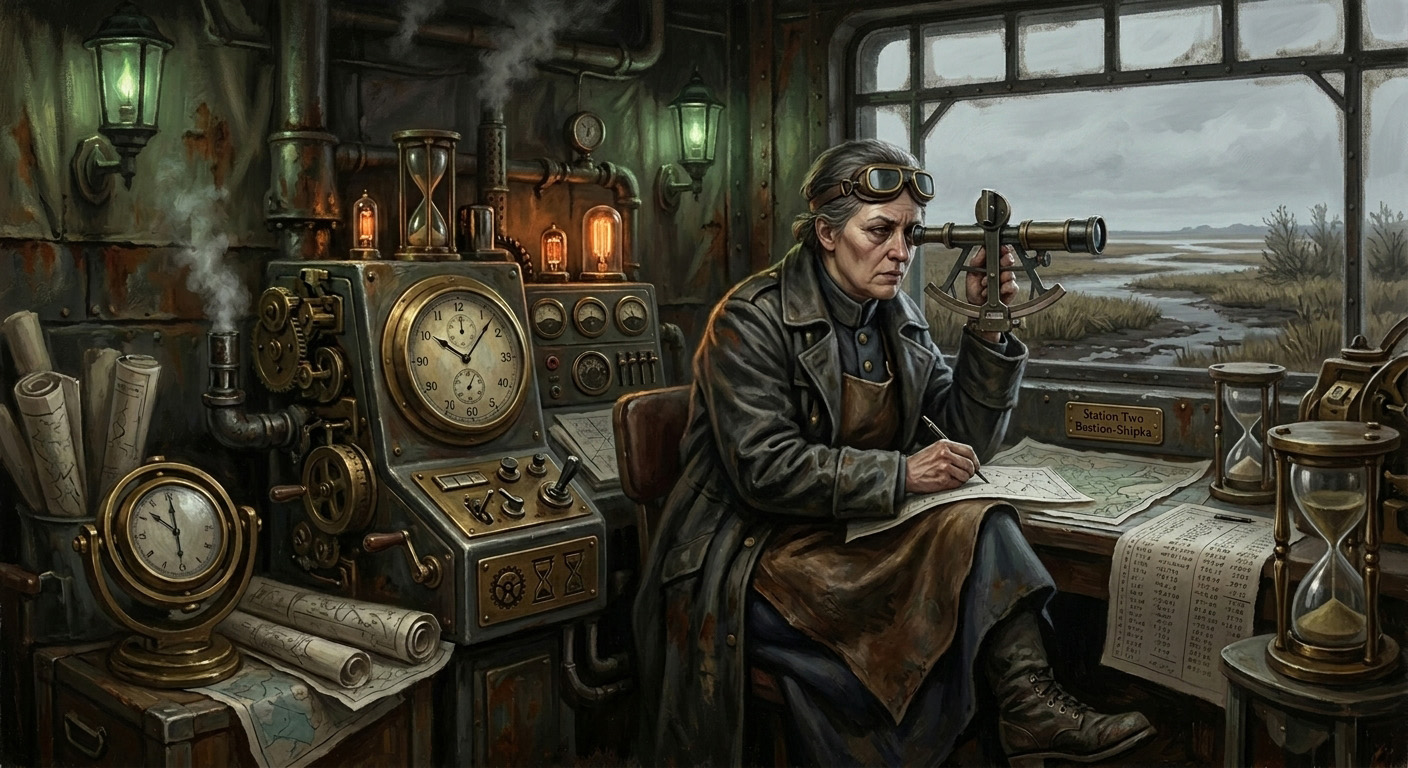 Adept Meryth Vesk — Adept Meryth Vesk, rendered as oil-painting.