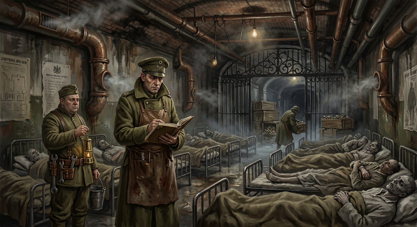 Great Plague of A.S. 78 — Great Plague of A.S. 78, rendered as oil-painting.