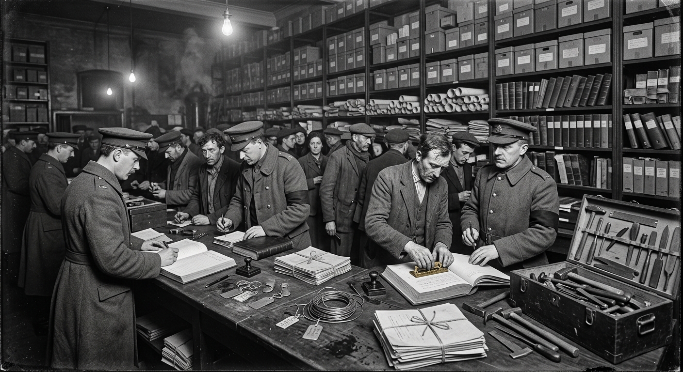 The Knotwright Registry — On the Pogroms That Founded It, rendered as photograph.