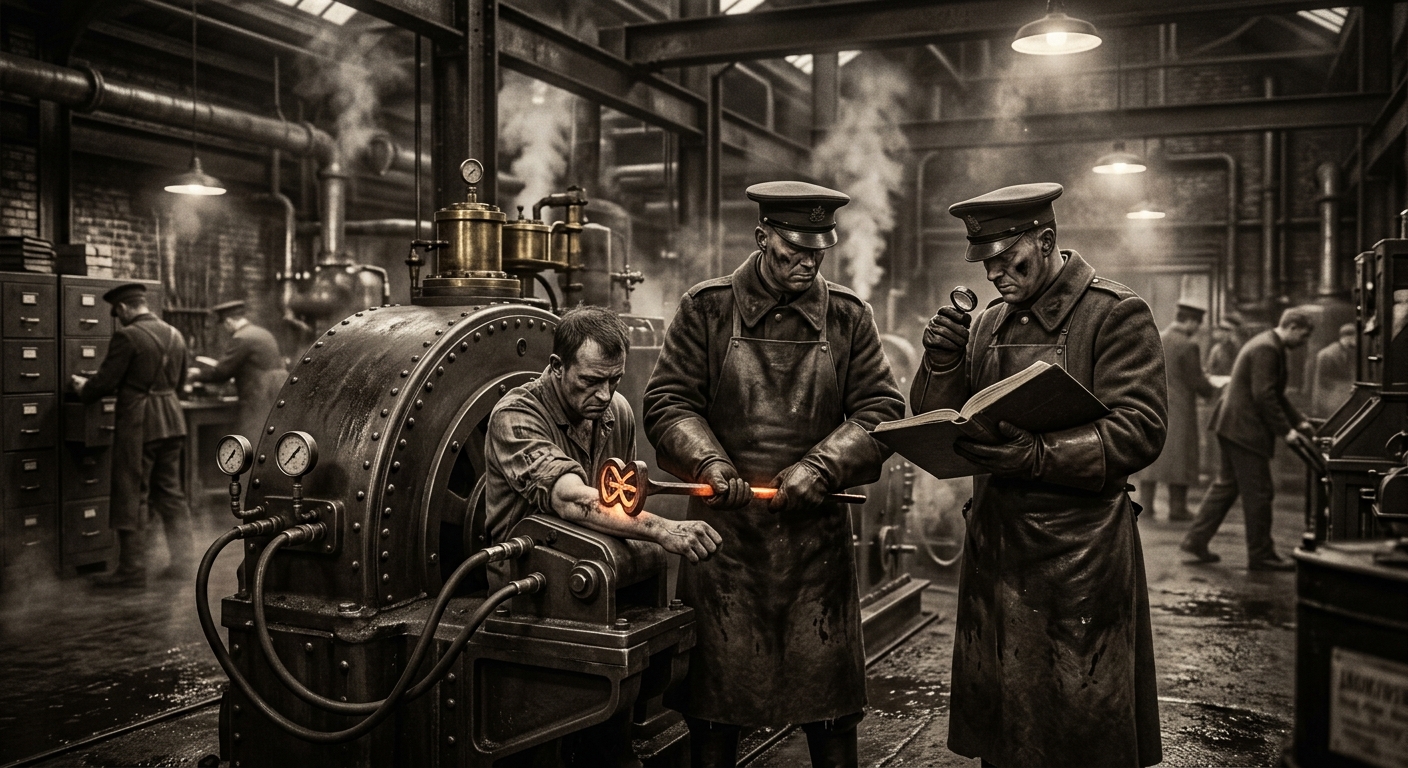 Re-inspection Brand-Smith — On the Irongate Necessity, rendered as photograph.