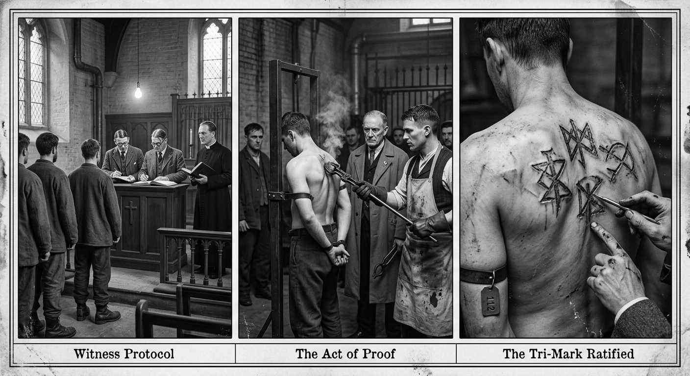 Licensed Chapel Brand-Smiths — On Origin and Chapel Authority, rendered as photograph.