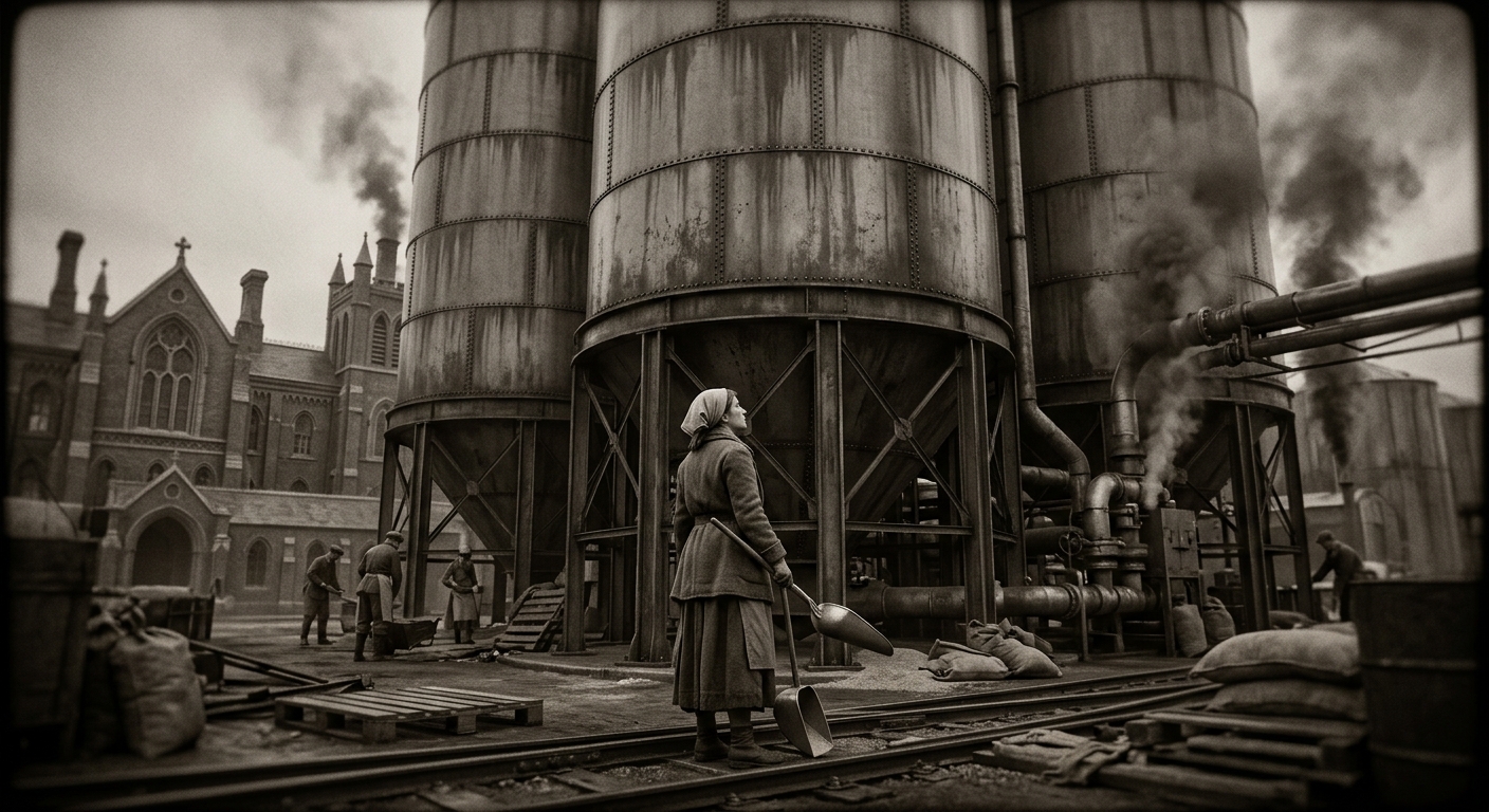 Saint Silo-Agnes — On the Silo Before the Saint, rendered as photograph.
