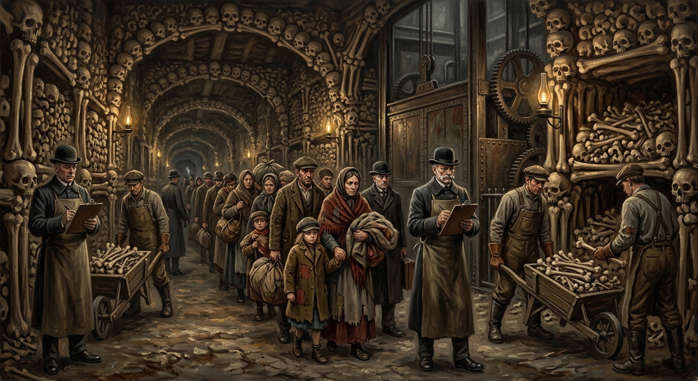 Ossuary Allies — Ossuary Allies, rendered as oil-painting.