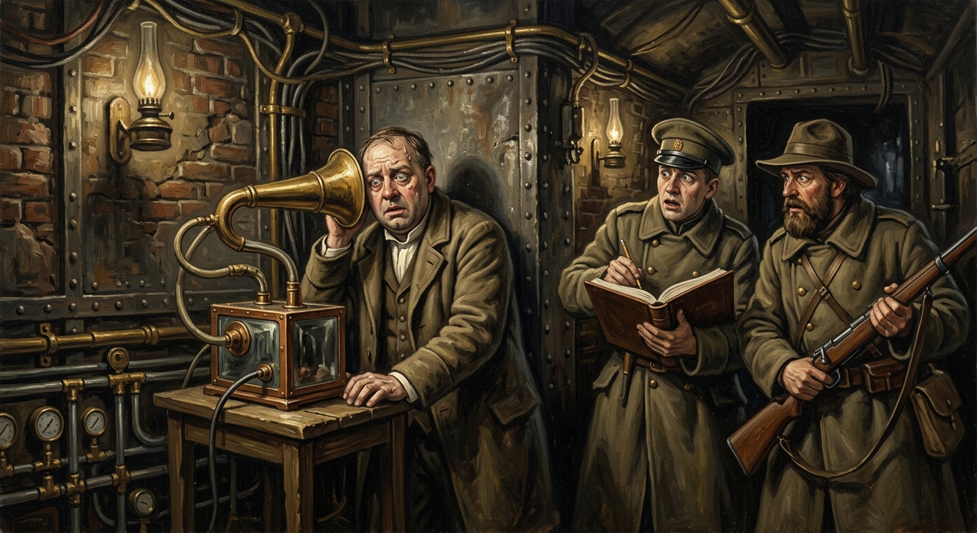 Demon-Listening Incidents — Demon-Listening Incidents, rendered as oil-painting.