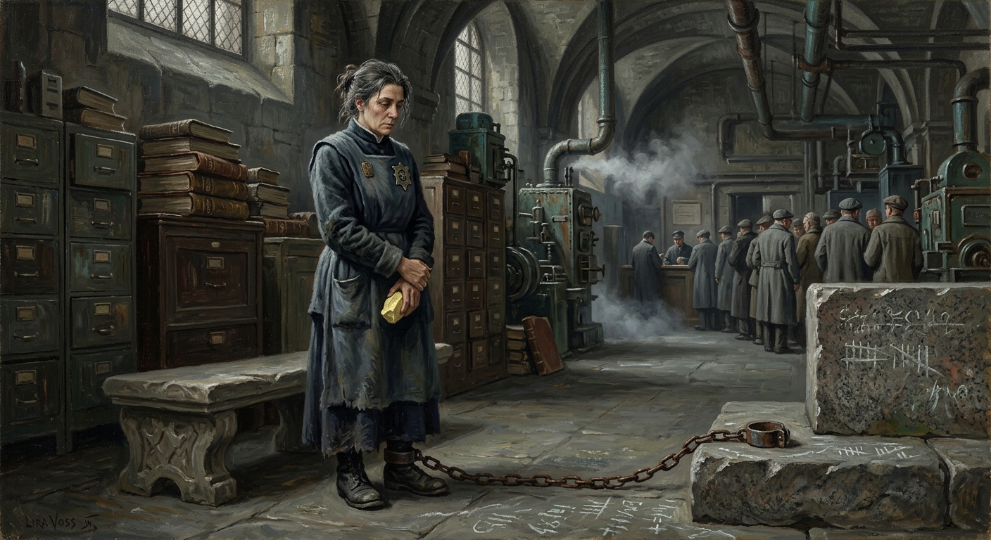 Lira Voss — Lira Voss, rendered as oil-painting.