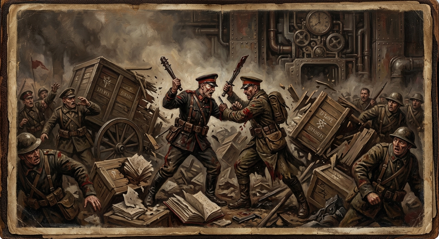 Duel of Broken Seals — Duel of Broken Seals, rendered as oil-painting.