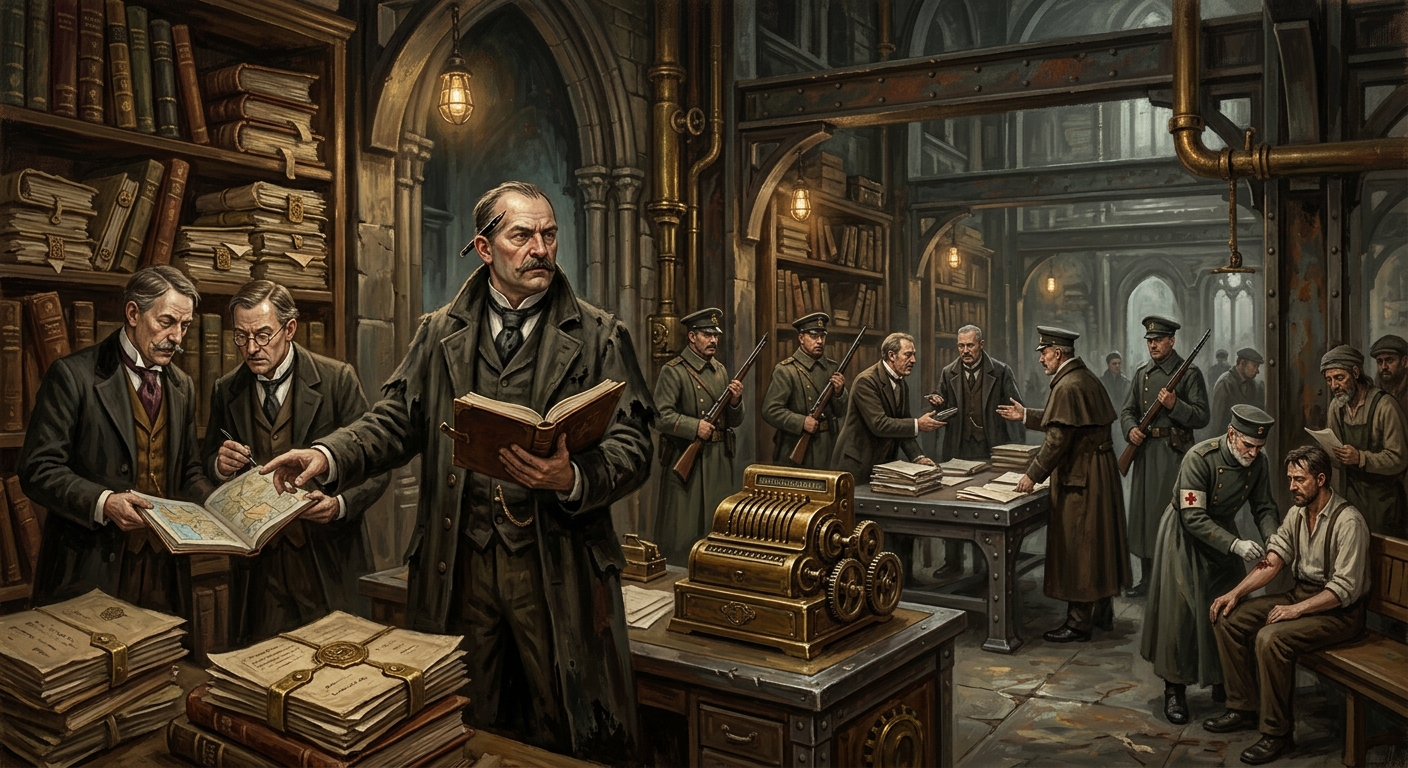 Advocates Guild — Advocates Guild, rendered as oil-painting.