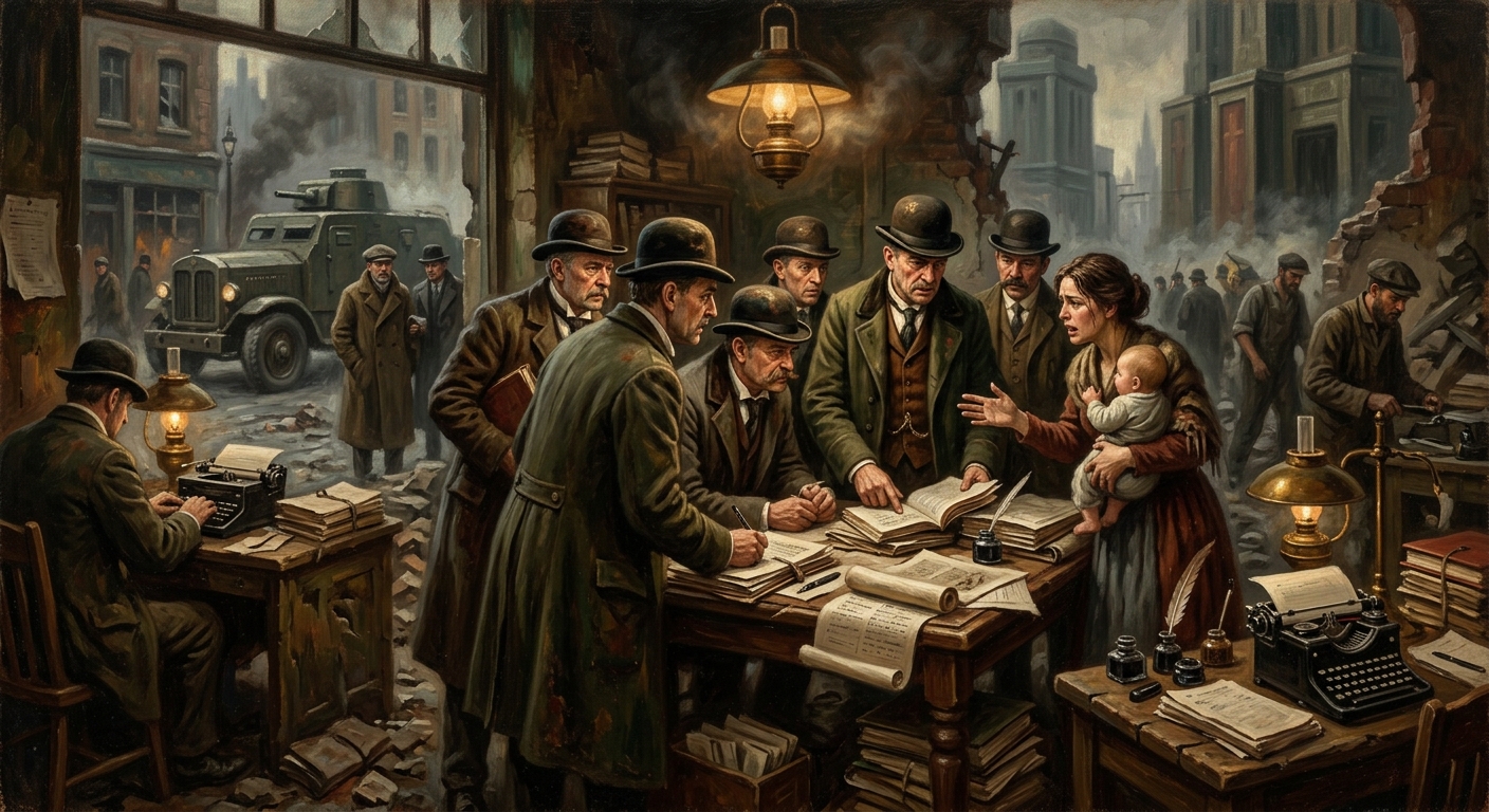 Citation Pragmatists — Citation Pragmatists, rendered as oil-painting.