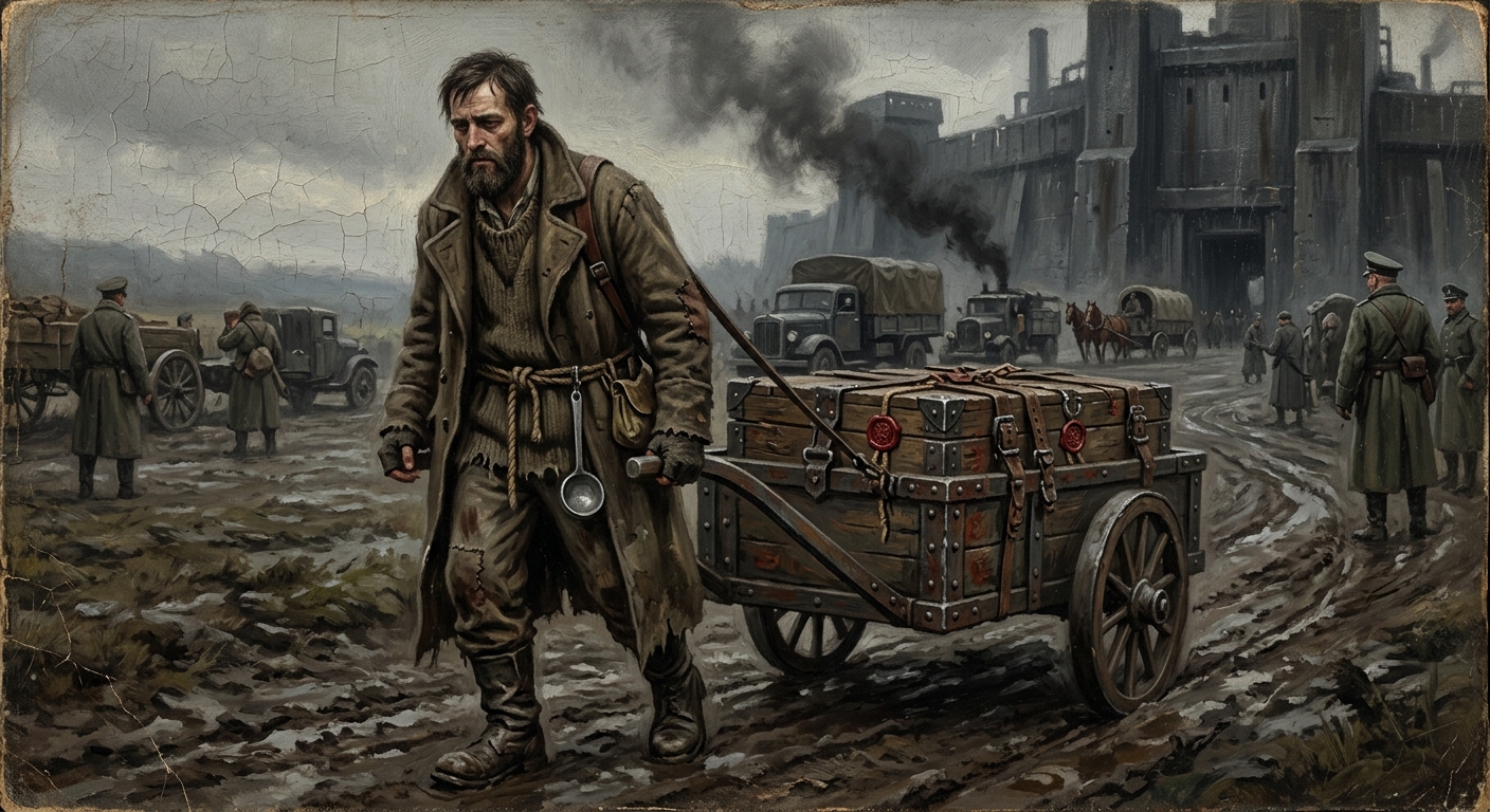Josek of Düren — Josek of Düren, rendered as oil-painting.