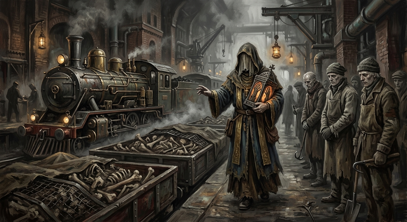 Marrow-Saint Elen — Marrow-Saint Elen, rendered as oil-painting.