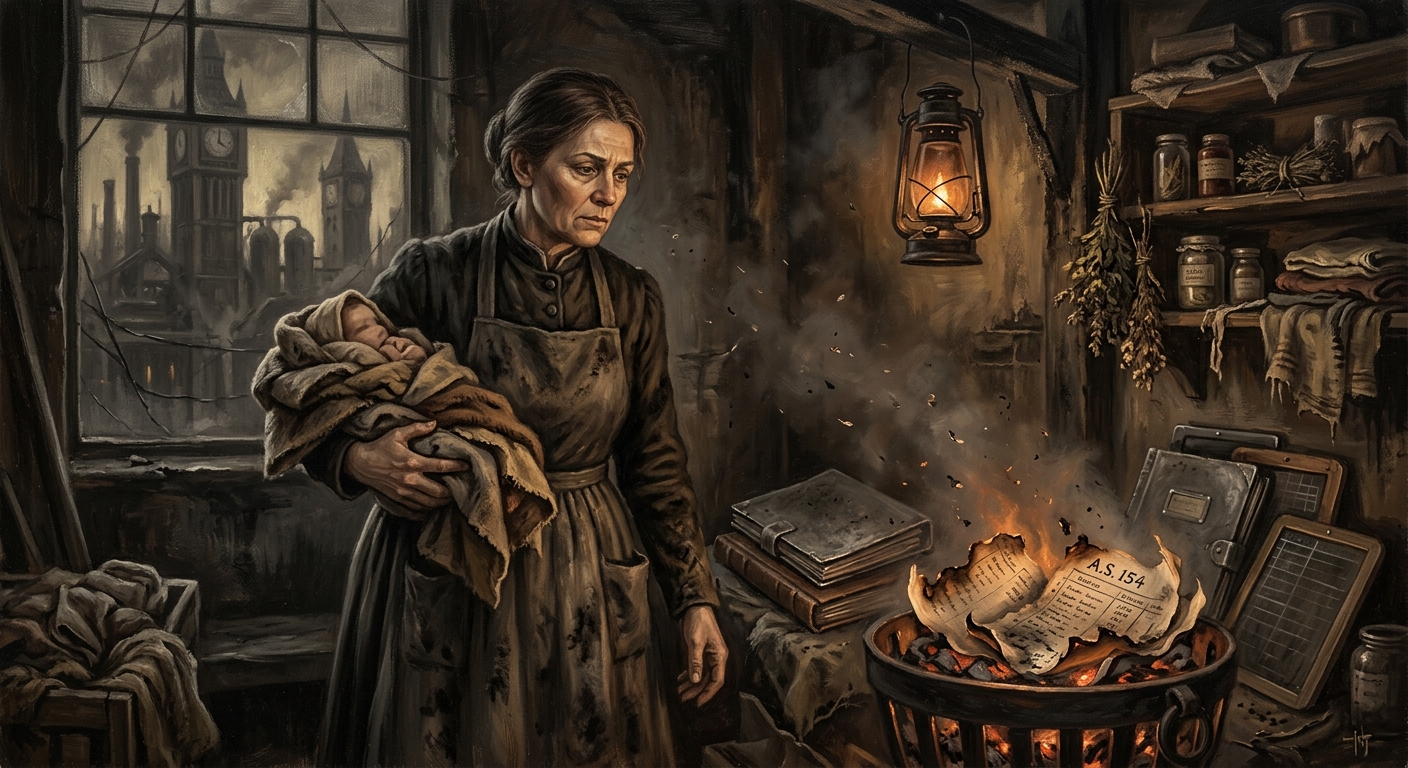 Mother Sava of the Ash Steps — Mother Sava of the Ash Steps, rendered as oil-painting.