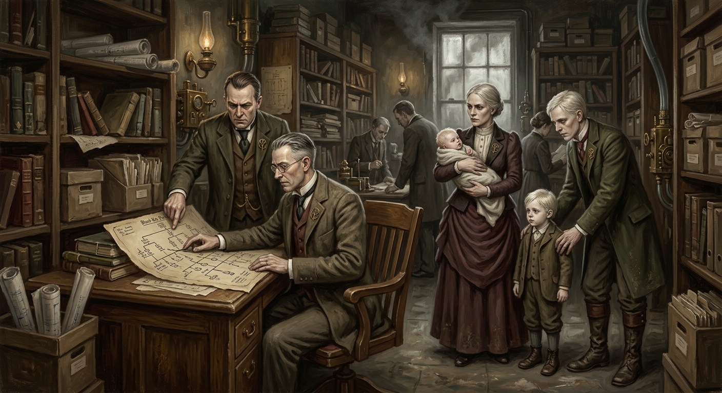 Blood-Kin Purists — Blood-Kin Purists, rendered as oil-painting.